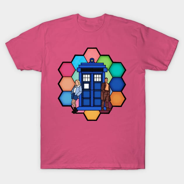 The 15th Doctor and Ruby T-Shirt by jephwho